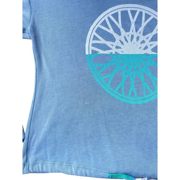 Soul Cycle Long Sleeve Graphic SOULHAMPTON Drawstring Pullover Tee - Size Small - Picture 8 of 13